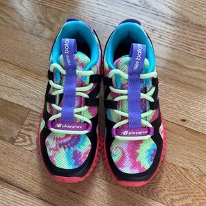 New Balance Kids' Tie-Dye Sneakers - Pink, Blue, Black